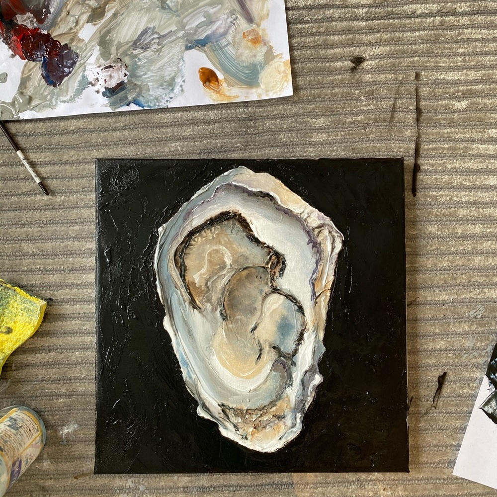 Oyster painting - Picture 3 of 4